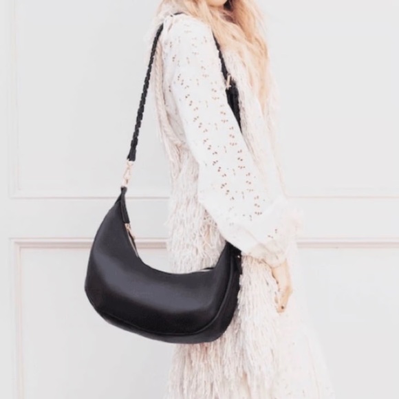 Jules Kae Zola Pleather Hobo Purse - Picture 4 of 4